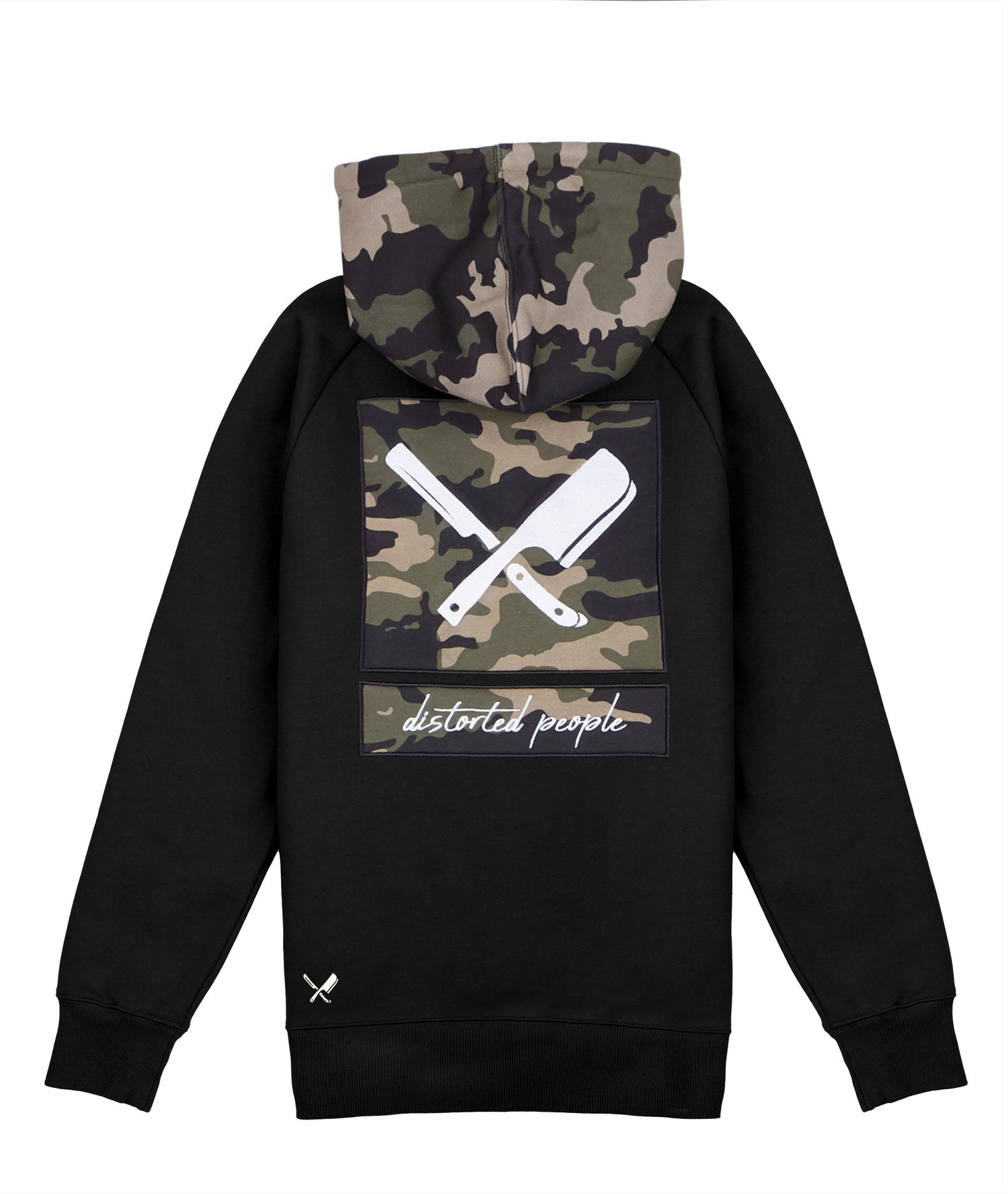 Blades top camo hoodie